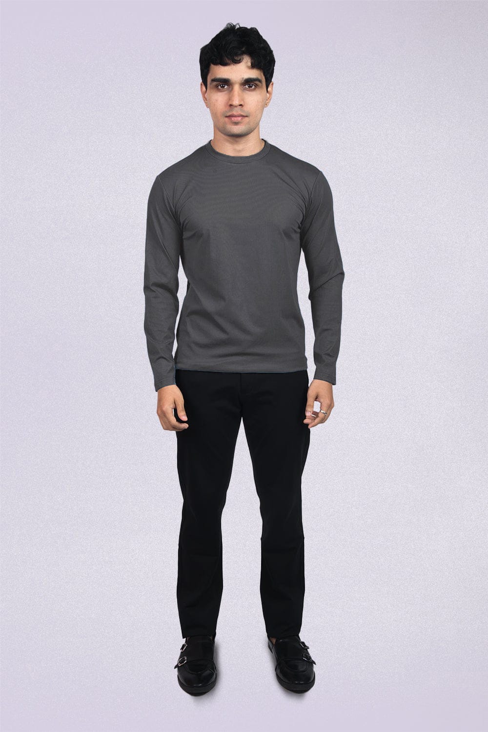 Absolute Crew Full Sleeves- Dark Grey - Image 4
