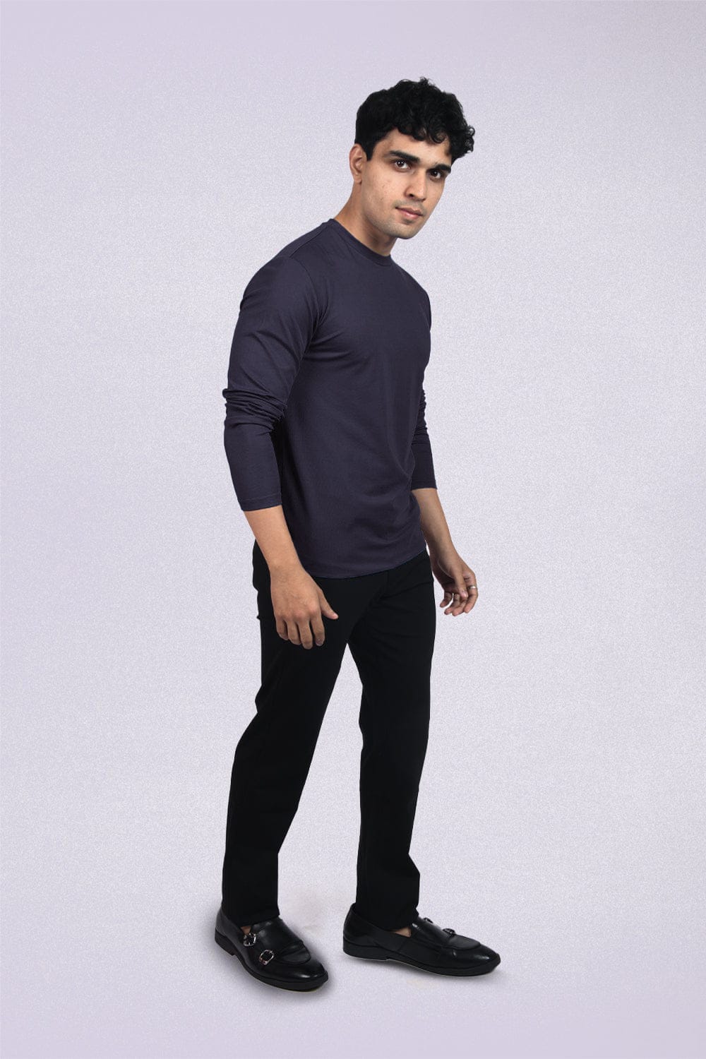 Absolute Crew Full Sleeves- Pure Navy - Image 3