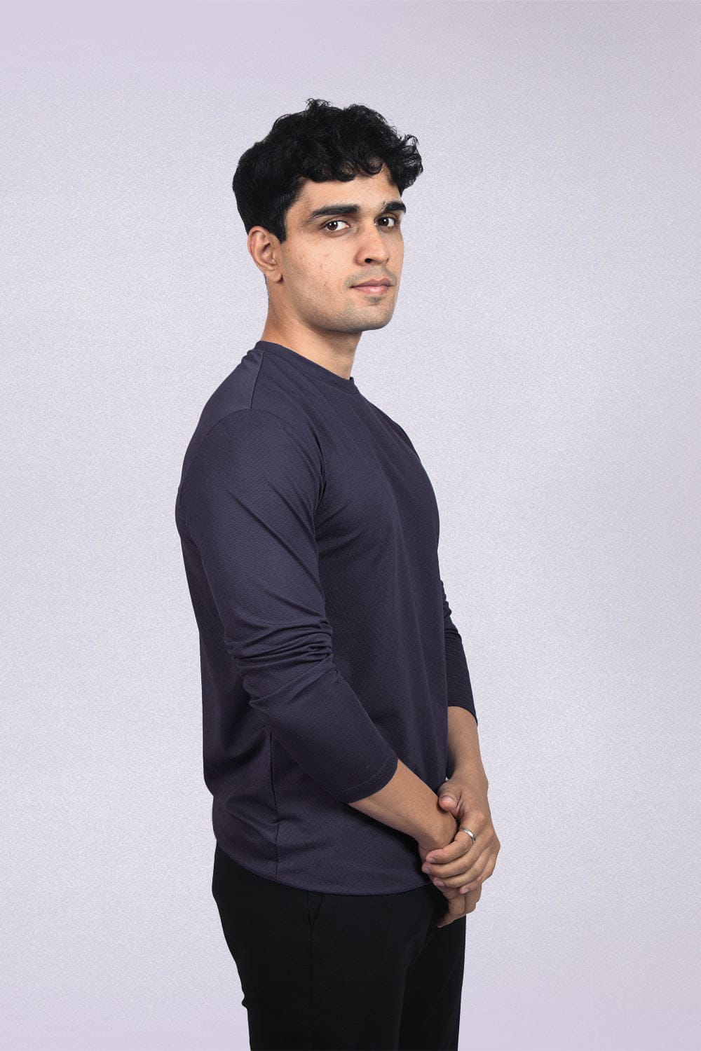 Absolute Crew Full Sleeves- Pure Navy - Image 4