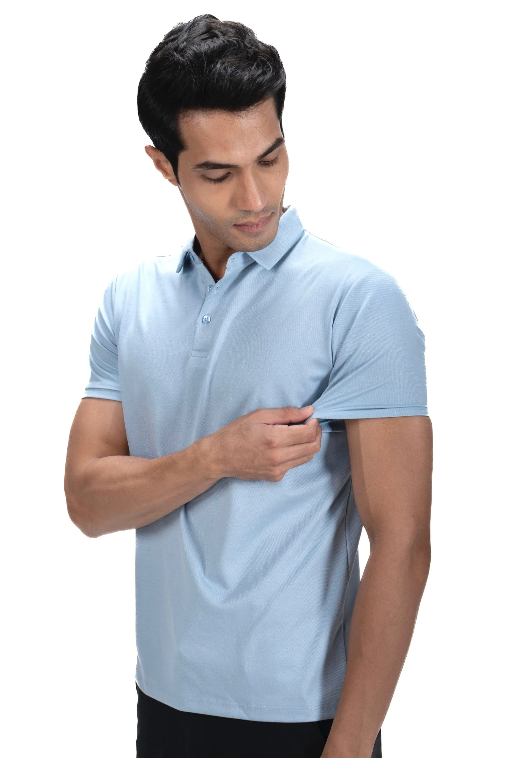 Cardinal Polo Twill- Artic Blue - Image 2