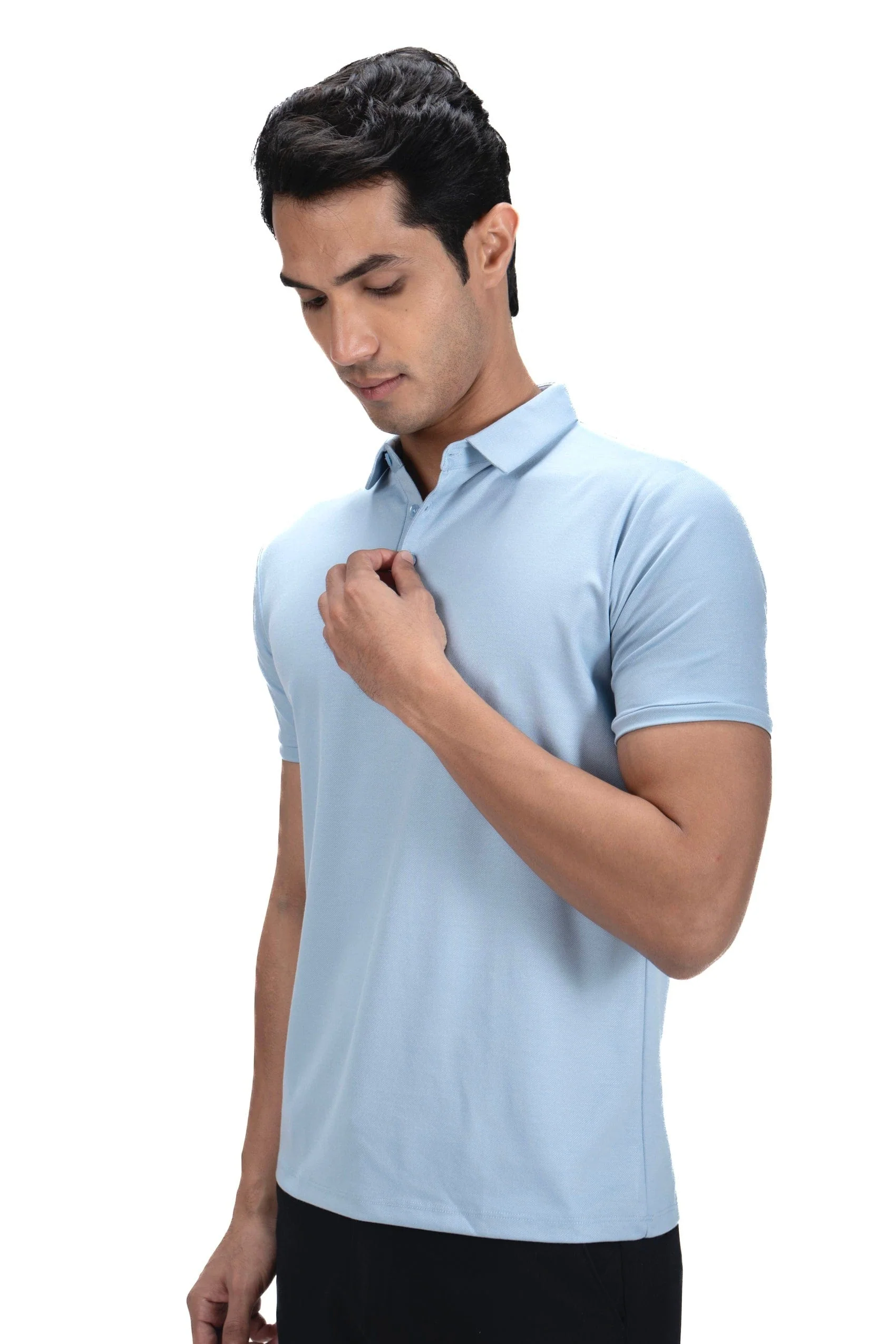Cardinal Polo Twill- Artic Blue - Image 4
