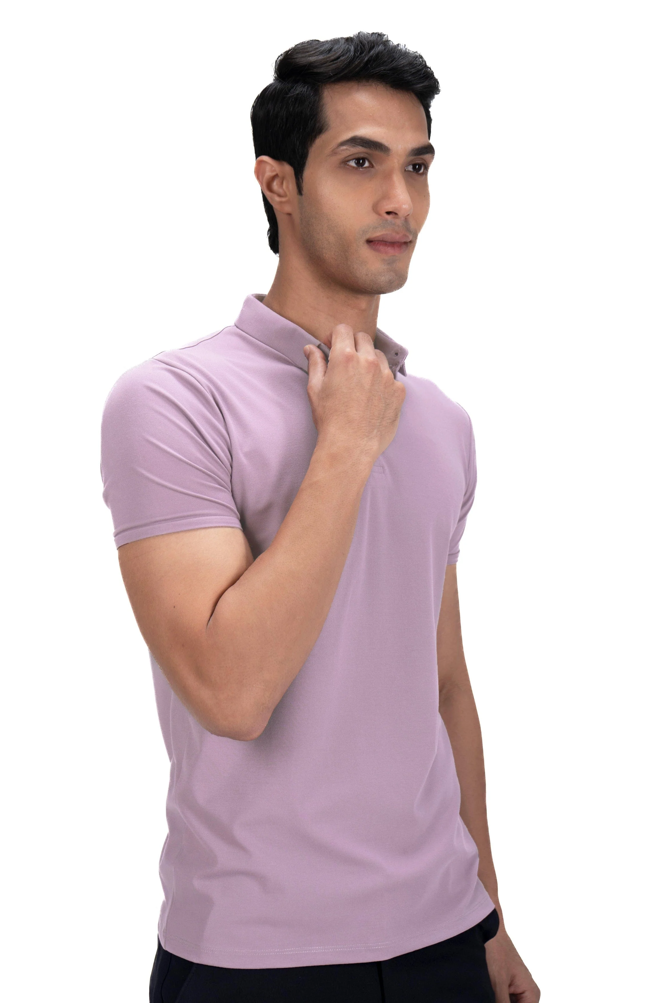 Cardinal Polo Twill- Lucid Lilac - Image 3