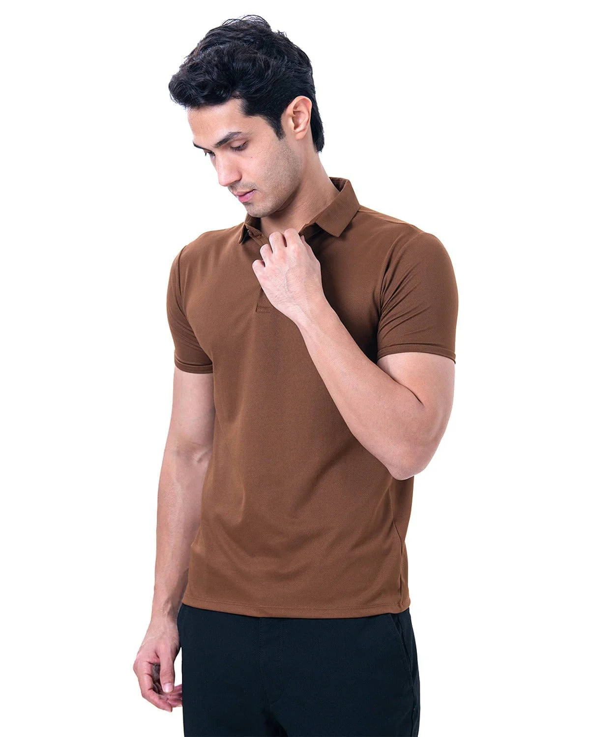 Cardinal Polo Twill- Mocha Brown - Image 3