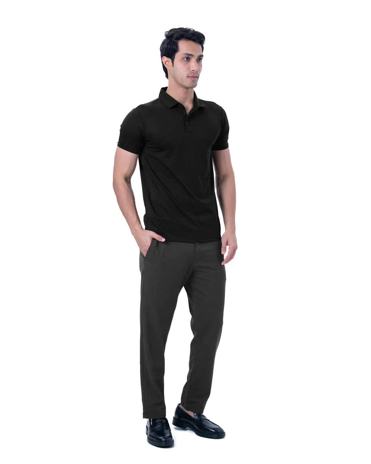 Cardinal Polo Twill - Raven Black - Image 4