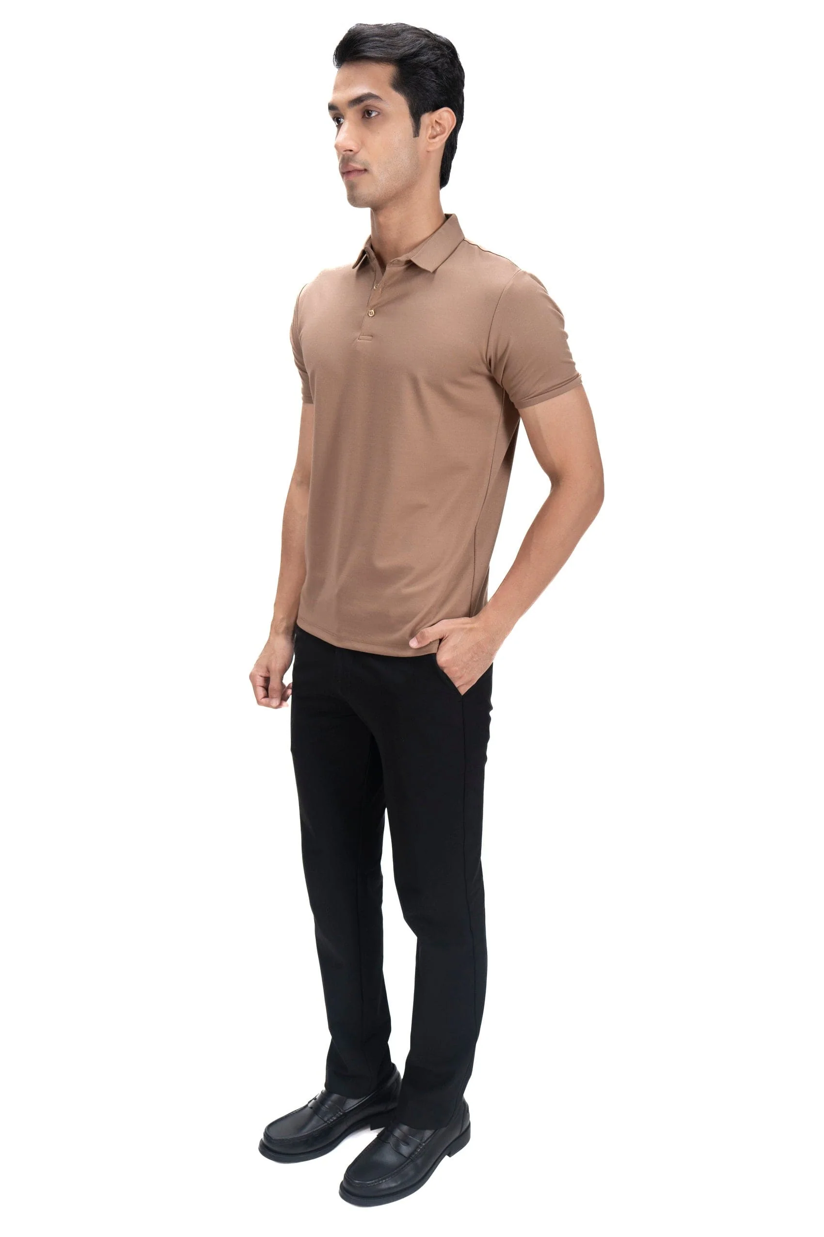 Cardinal Polo Twill- Taupe - Image 3