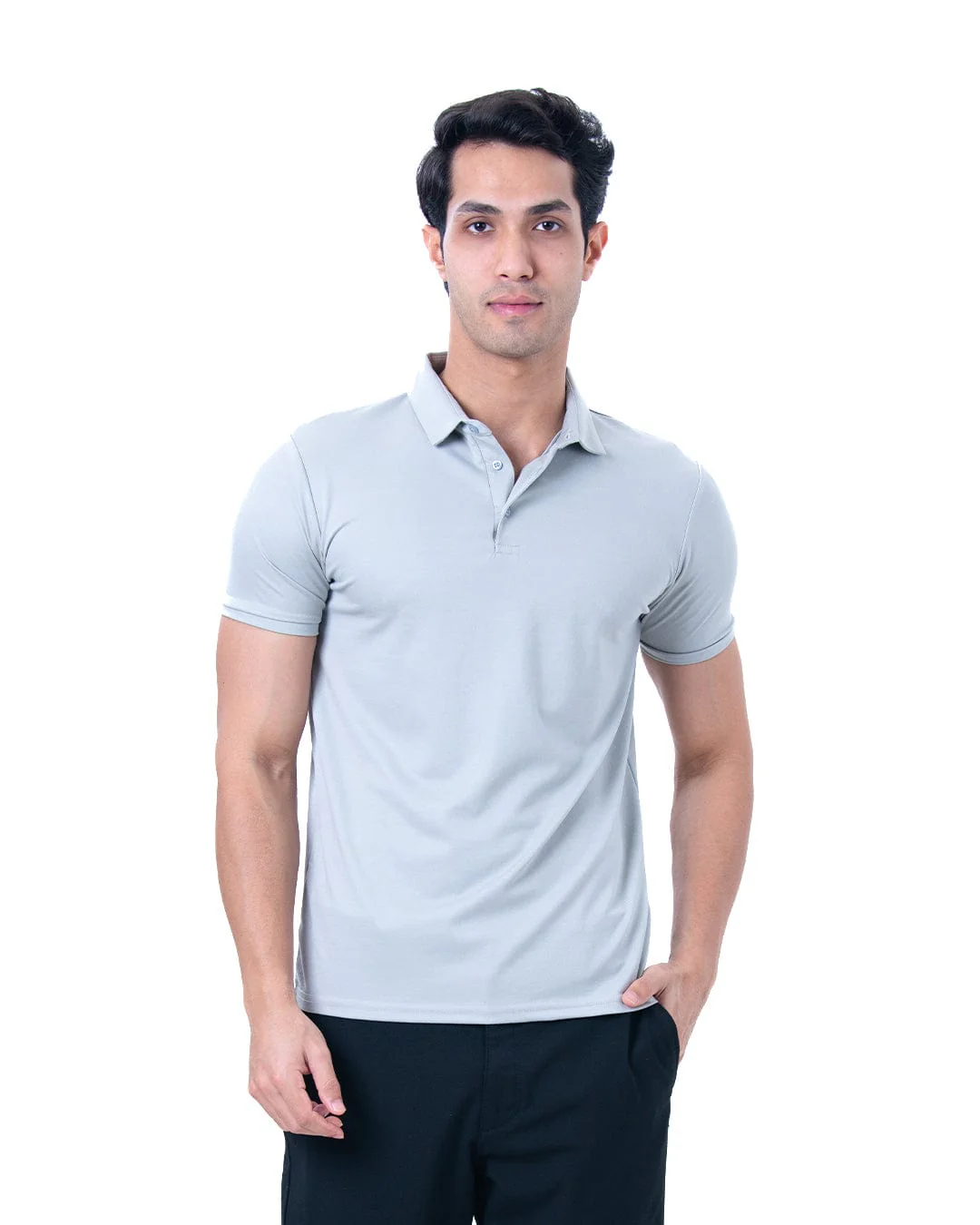 Cardinal Polo Twill- Thunder Grey