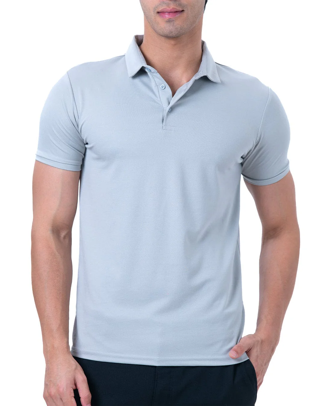 Cardinal Polo Twill- Thunder Grey - Image 3