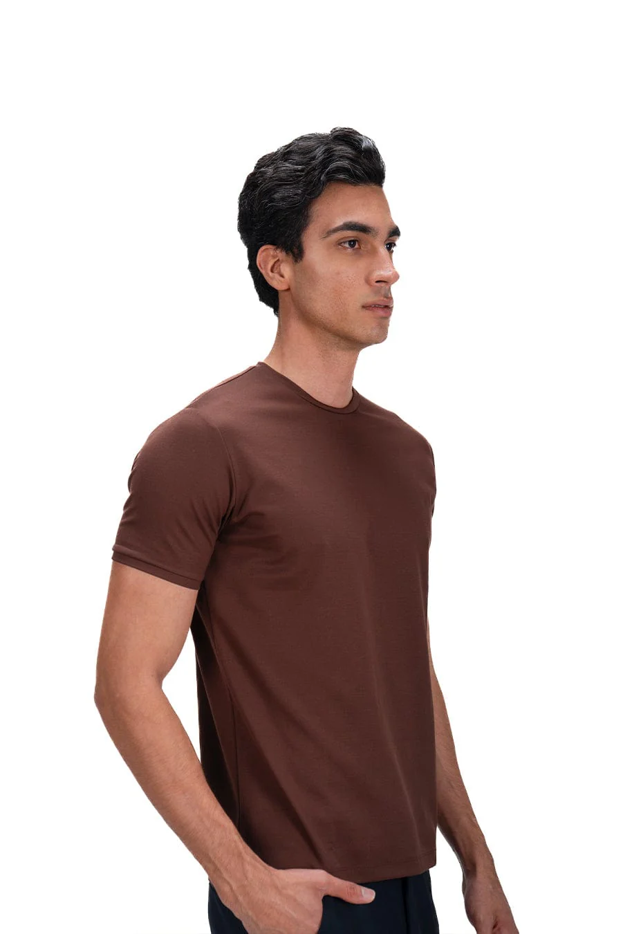 Salient Crew Neck - Cocoa Brown - Image 5