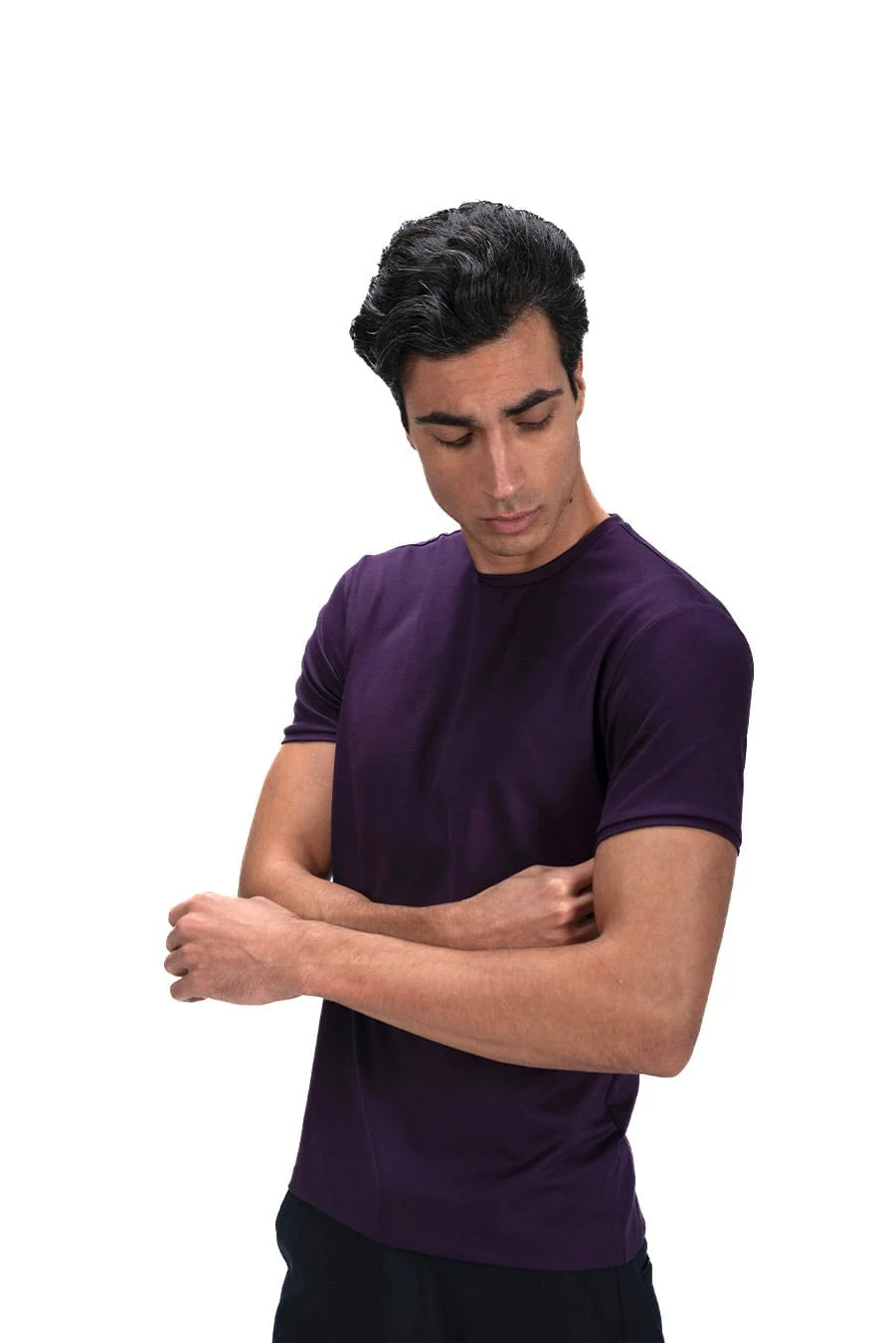 Salient Crew Neck - EggPlant - Image 2
