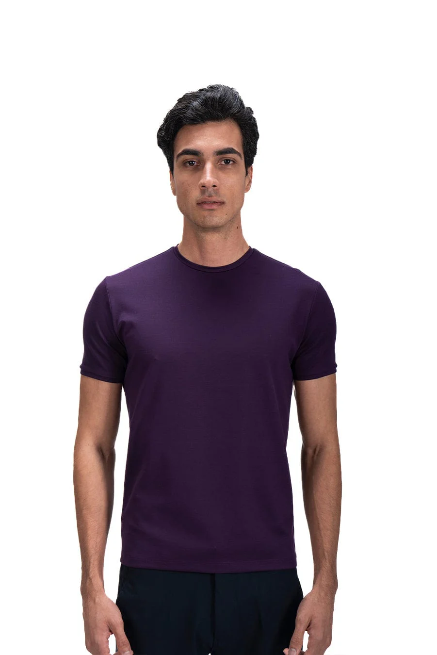 Salient Crew Neck - EggPlant - Image 4