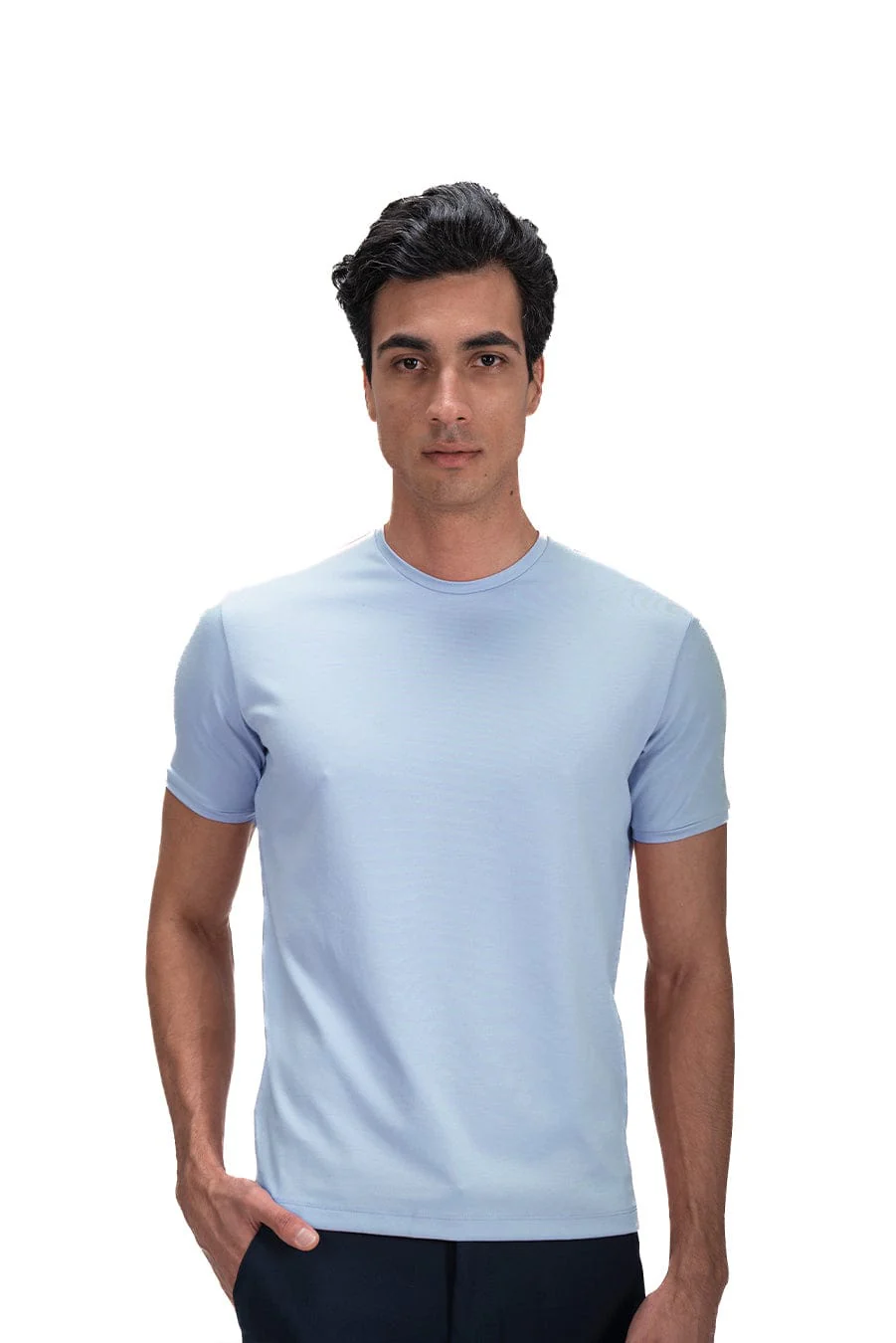 Salient Crew Neck - Artic Blue - Image 3