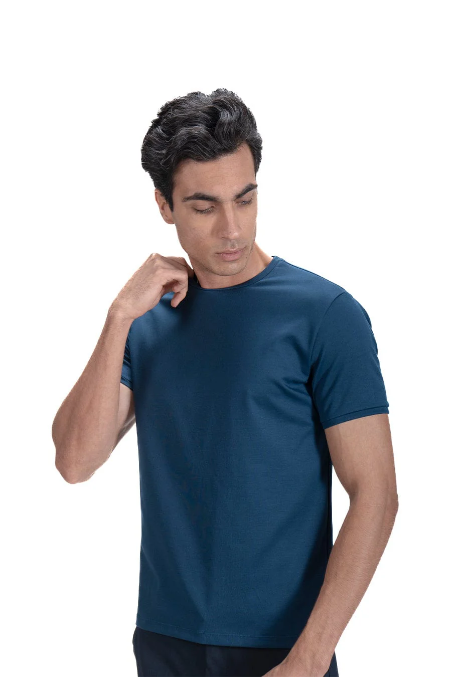 Salient Crew Neck - Deep Teal - Image 5