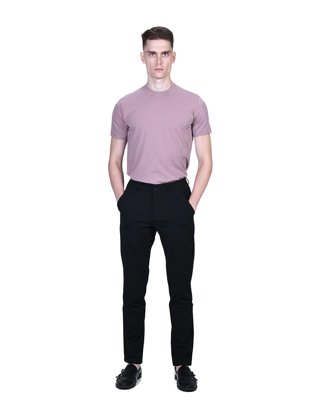 Salient Crew Neck - Mauve - Image 4
