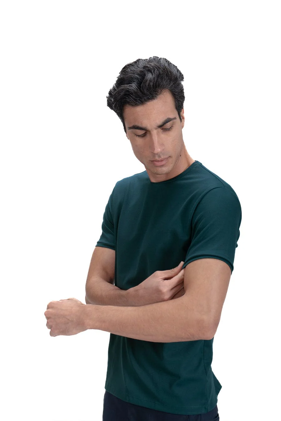 Salient Crew Neck - Natural Green - Image 2