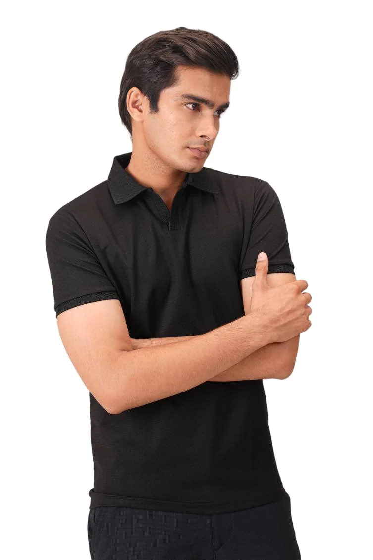 Wing Polo - Carbon Black