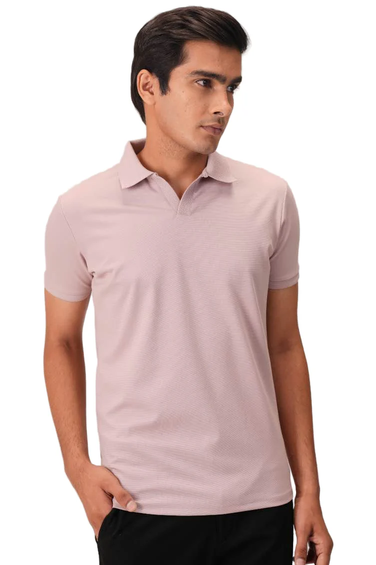Wing Polo - Muted Rose - Image 5